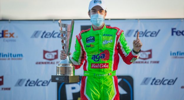 Visit Salvador de Alba se adjudica victoria en NASCAR PEAK en San Luis Potosí page