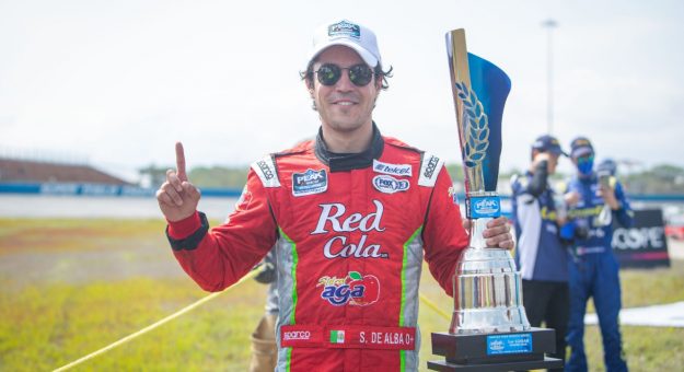 Visit Salvador de Alba Jr. Se llevó de Chiapas su primer triunfo del año en NASCAR PEAK México Series page