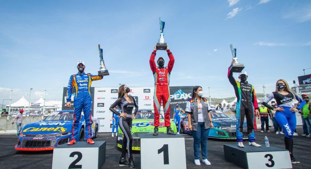 Visit Nueva victoria para Salvador de Alba y el Sidral Aga Racing Team en NASCAR PEAK México Series en Puebla page