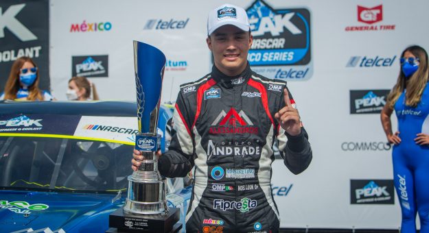 Visit Noel León, en el liderato absoluto en la NASCAR PEAK México Series page