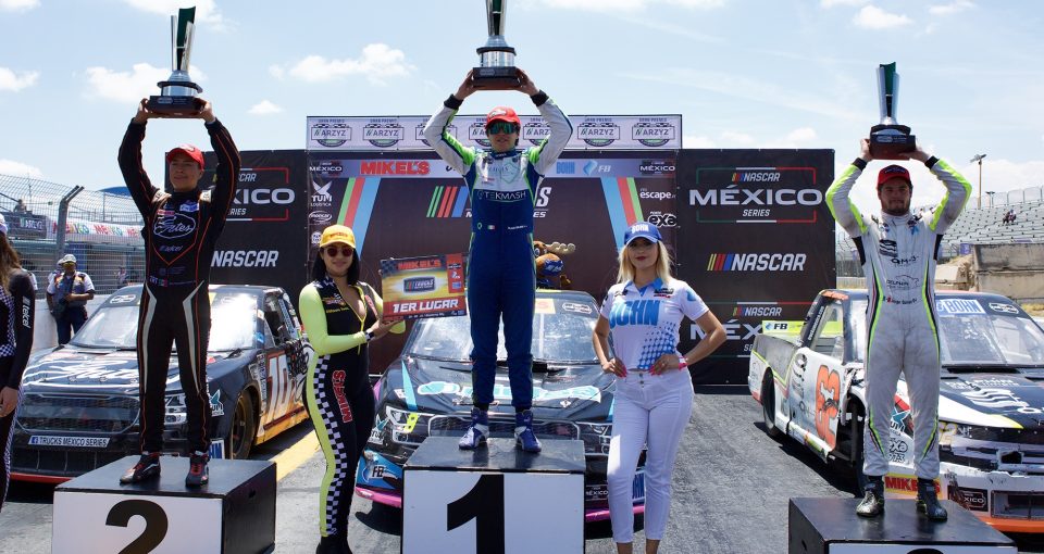 Eloy Sebastián Alonso Salinas Jorge Quiroz Podio Trucks