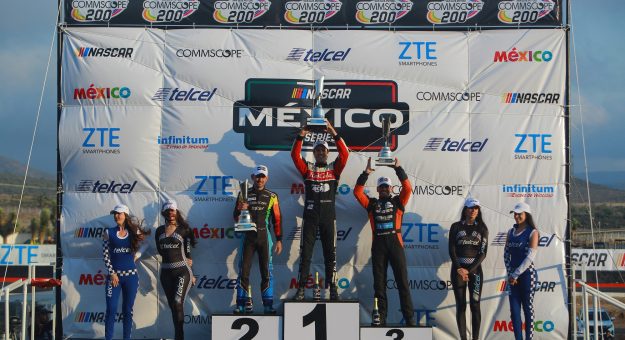 Visit CON LLUVIA INCLUIDA, SALVADOR DE ALBA JR. LE DIO EL TRIUNFO DE NASCAR MÉXICO AL SIDRAL AGA RACING TEAM EN S.L.P. page
