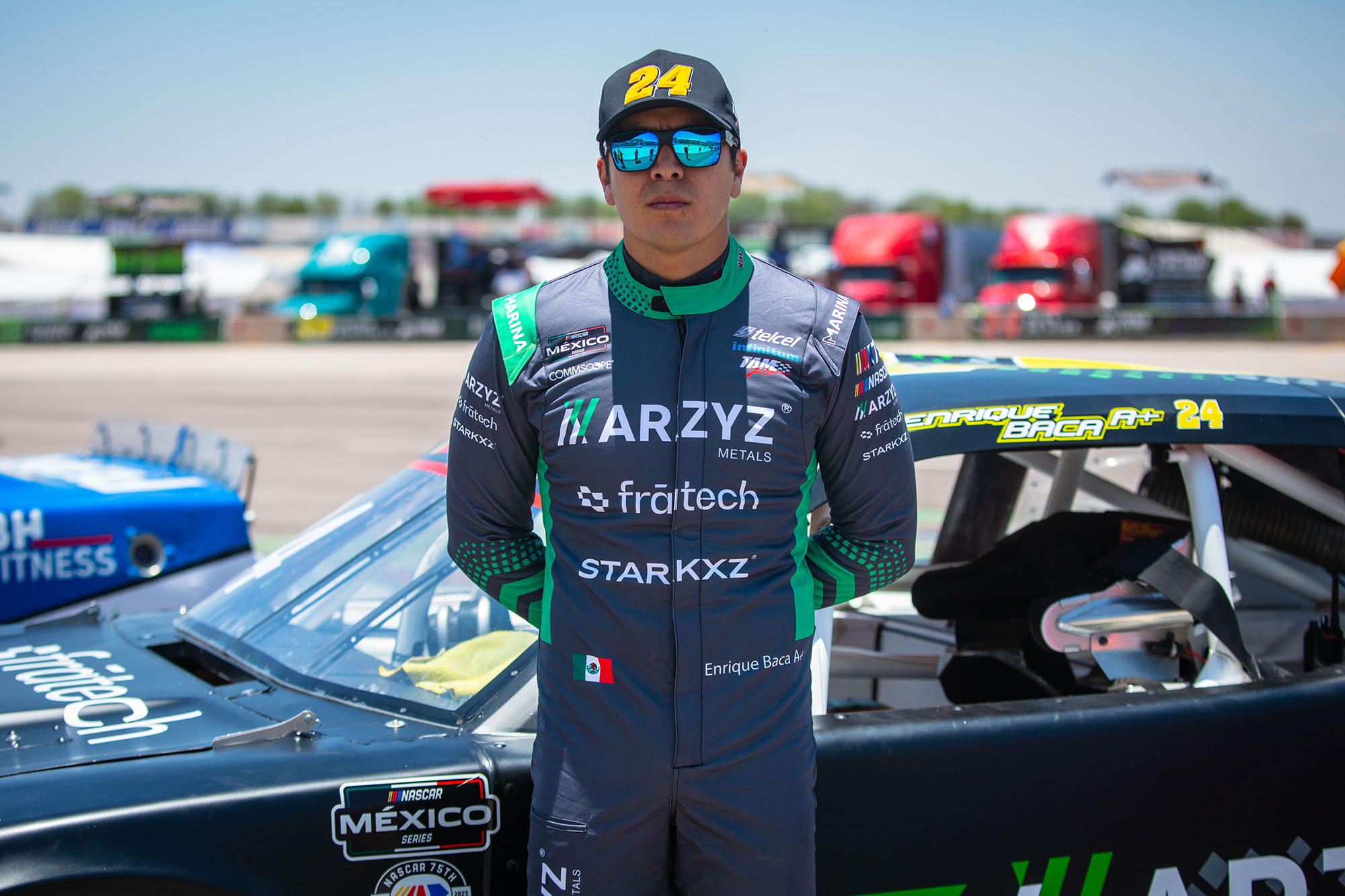 ENRIQUE BACA, SACÓ CALUROSO TOP-10 DE LA 5TA FECHA DE NASCAR MÉXICO ...