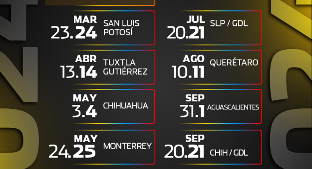 Visit SE DIO A CONOCER EL CALENDARIO 2024 DE NASCAR MEXICO page