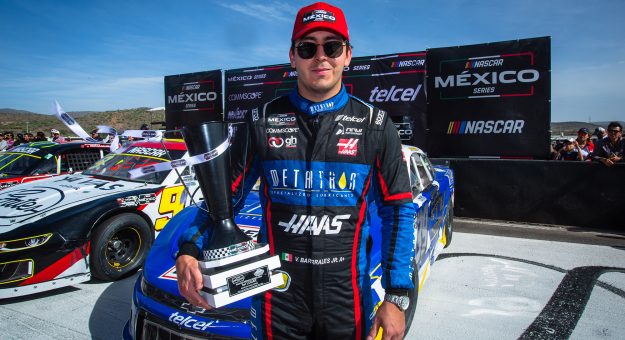 Visit VÍCTOR BARRALES JR.,  LE DIO PODIO DE NASCAR CHALLENGE AL ANVI MOTORSPORT EN CASA page