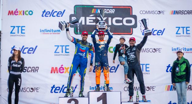 Visit JULIO REJÓN IMPONENTE Y EL CAMPEÓN DE NASCAR MÉXICO SERIES ES RUBÉN GARCÍA JR. page
