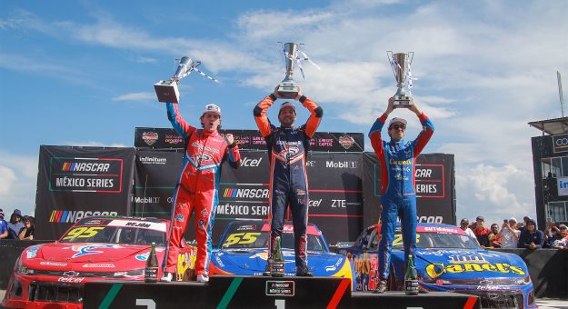 Visit JULIO REJÓN GANA LA PRIMERA CARRERA DE PLAYOFFS EN SAN LUIS POTOSí, DENTRO DE NASCAR MÉXICO SERIES page