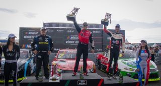 Ramirez Razo De Alba Podio Nascar México