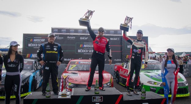 Ramirez Razo De Alba Podio Nascar México