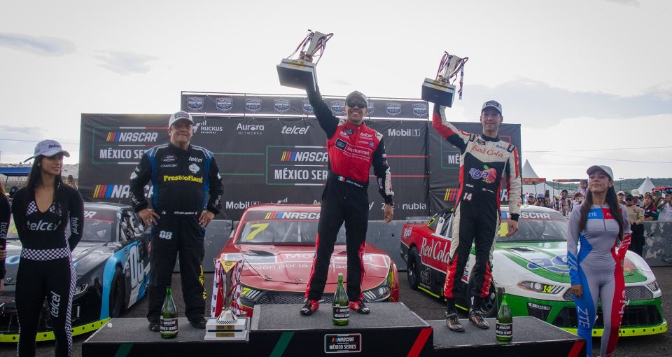 Ramirez Razo De Alba Podio Nascar México