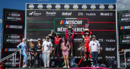 ELOY SEBASTIÁN LÓPEZ SE LLEVÓ LA “AGUASCALIENTES EL GIGANTE DE MÉXICO 170” EN NASCAR MÉXICO SERIES